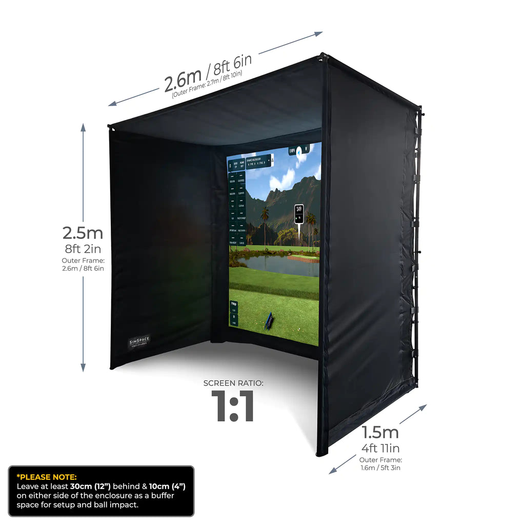 Square Golf Enclosure Bundle