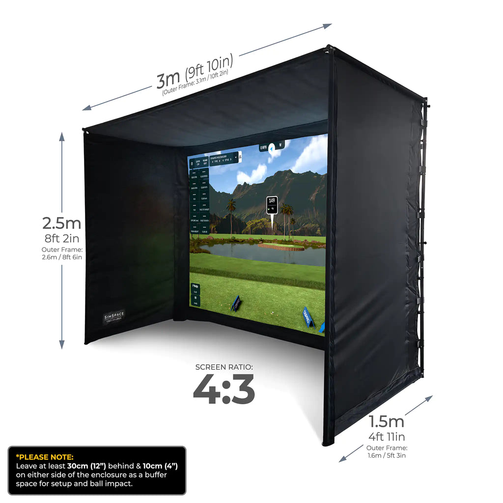 Square Golf Enclosure Bundle