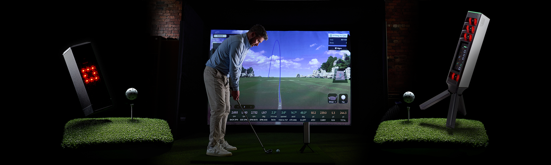 Square Golf Banner
