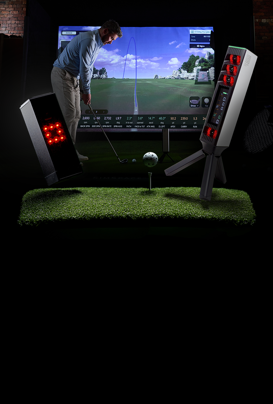 Square Golf Banner
