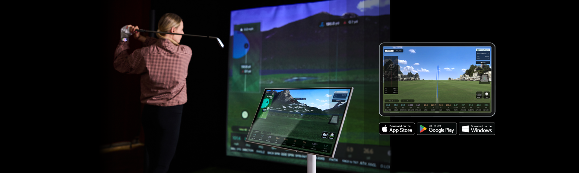 Square Golf Banner