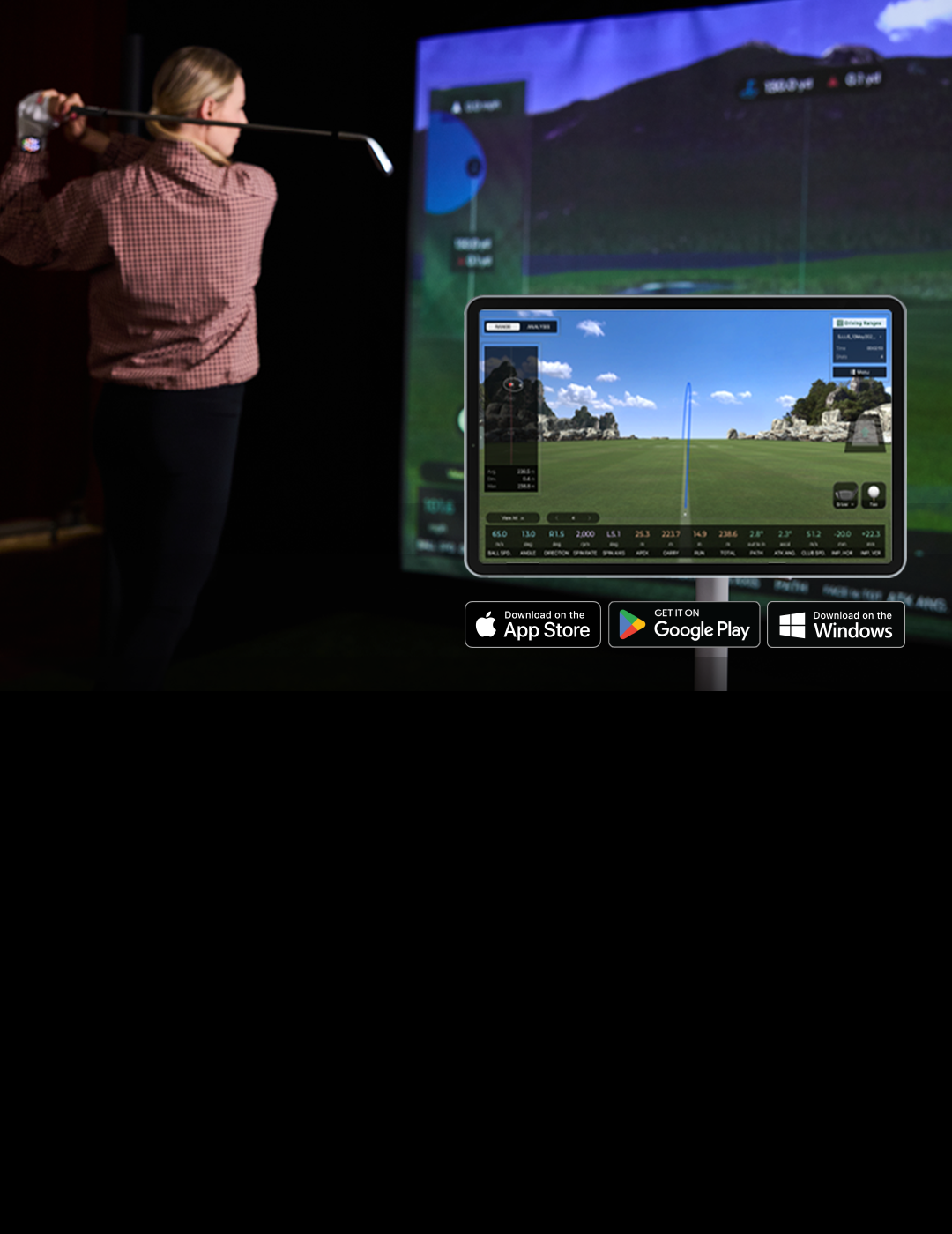 Square Golf Banner