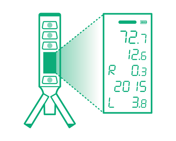 BUILT-IN DISPLAY FOR INSTANT INSIGHT